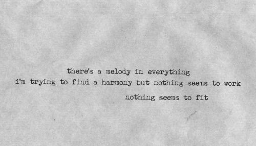 favoritelittlelyrics:  La Dispute, “Harder Harmonies”