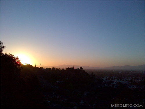 jaredleto:  Sunset