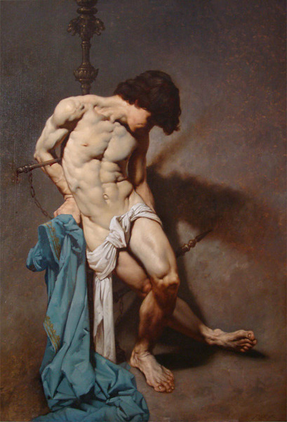 paintingthesaints:St. Sebastian - Roberto Ferri