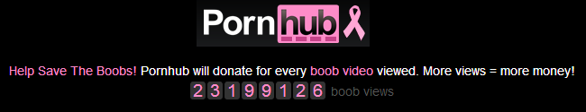 teenagenuisance:  Everyone hop on pornhub, its for a good cause! 