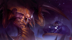 broods-and-banes:  Heart of the Swarm By: artofty http://artofty.deviantart.com/ 