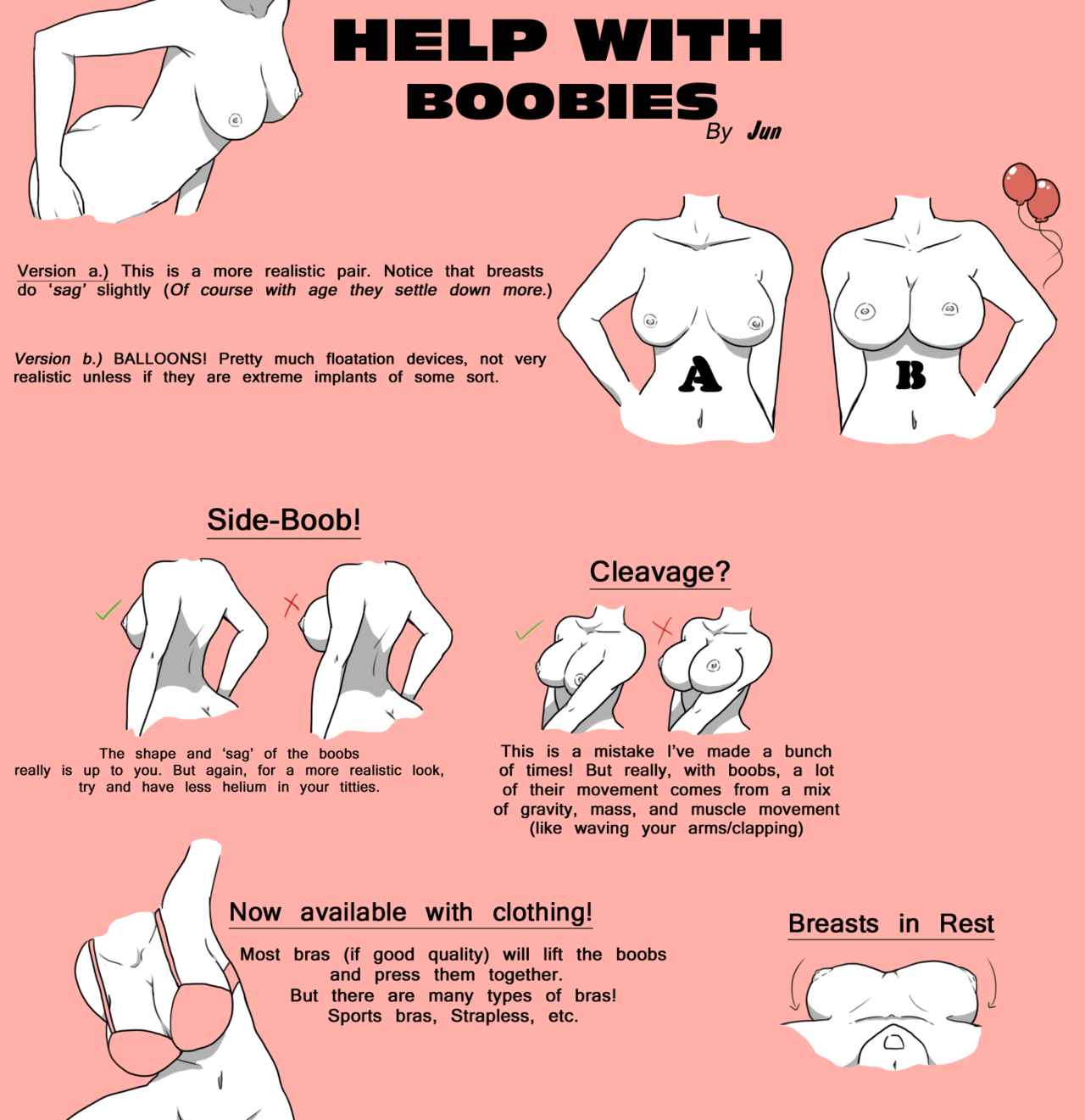 kiryubutt:  acrylicrainbow:  [ HELP WITH BOOBIES ]  Quite a few buddies of mine