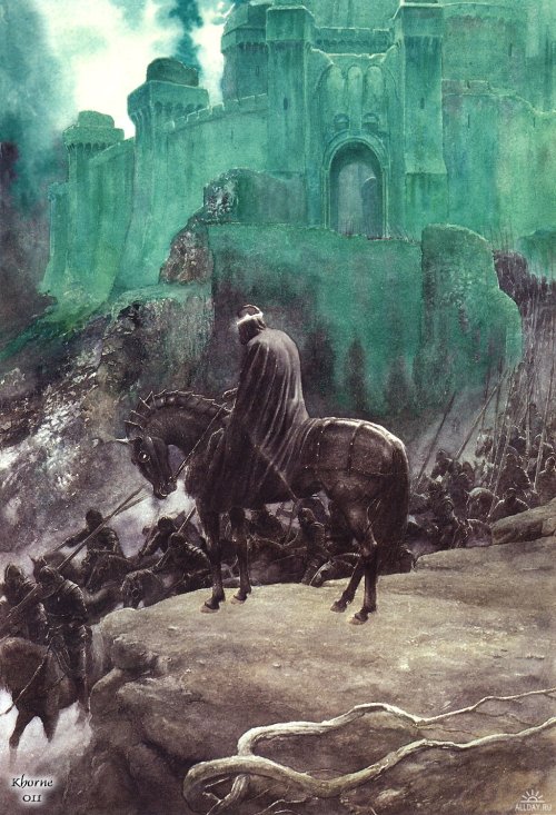 frodoforever:The Witch King, by Alan Lee