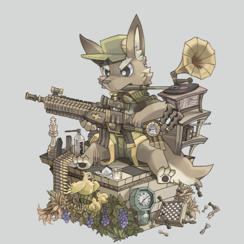 samidaro:銃をもった獣