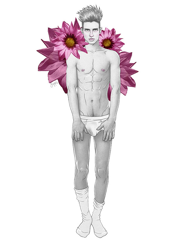 ismaelalvarez:  “Flowers”. Fashion magazine. www.fashionmagazine.com. Canada. © Ismael