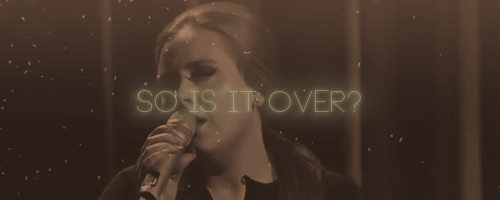 ADDICTED TO ADELE.