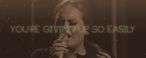 ADDICTED TO ADELE.