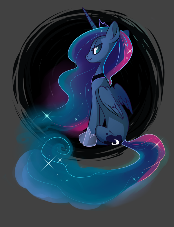 twilightsparklesharem:  (via Night Princess by *Sajira on deviantART)