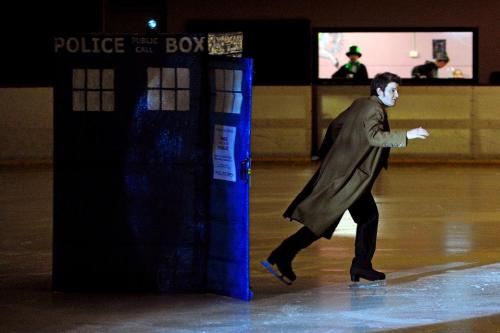 kevinwinchester:  DOCTOR WHO ON ICE