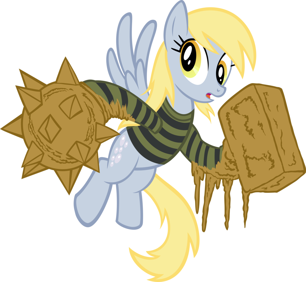 theponyartcollection:  Derpy, The Sandmare by *tygerbug 