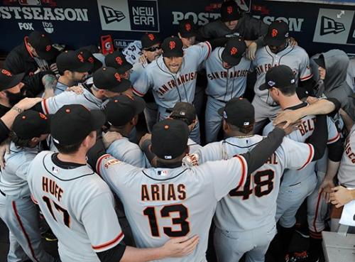 The San Francisco Giants  ‎&quot;Play for each other, not yourself. Win each moment. Wi
