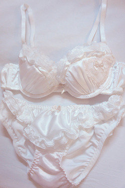 White, Again, Bra Ans Panty