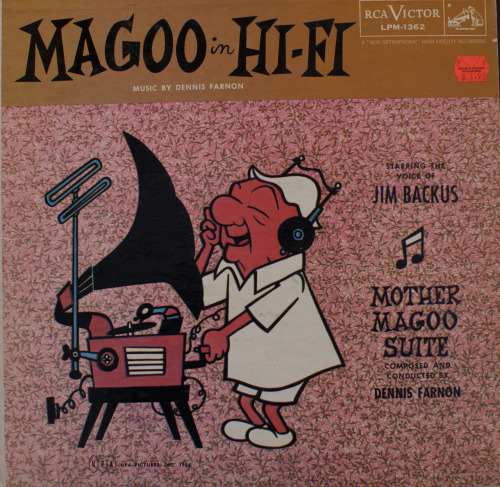 Porn photo magictransistor:Magoo in Hi-Fi.  RCA Victor.