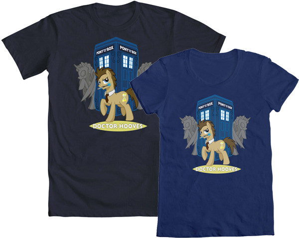 welovefineshirts:  It’s WE LOVE FINE WEDNESDAY and we, like you, love Doctor Hooves!