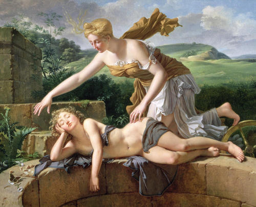 thisblueboy:  Pierre Bouillon (French, 1776-1831), The Child of Fortune, 1801, Oil on canvas, Musee des Beaux Arts, Rouen, France 