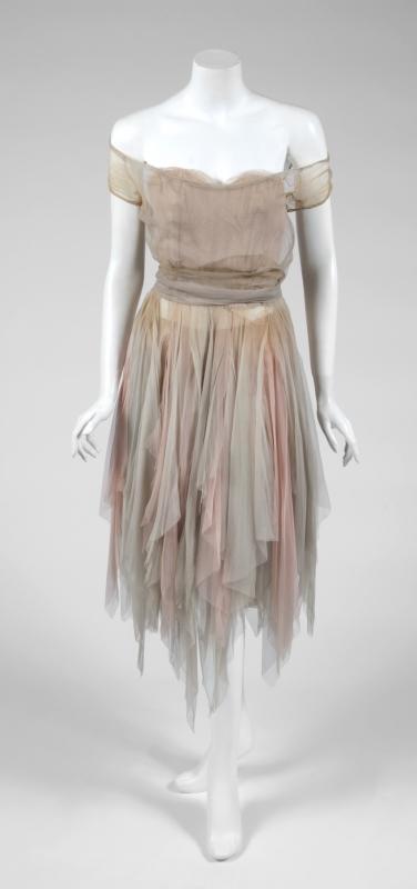 beyondthegoblincity:  Julien’s Auctions:  A pastel chiffon rag dress worn by Leslie