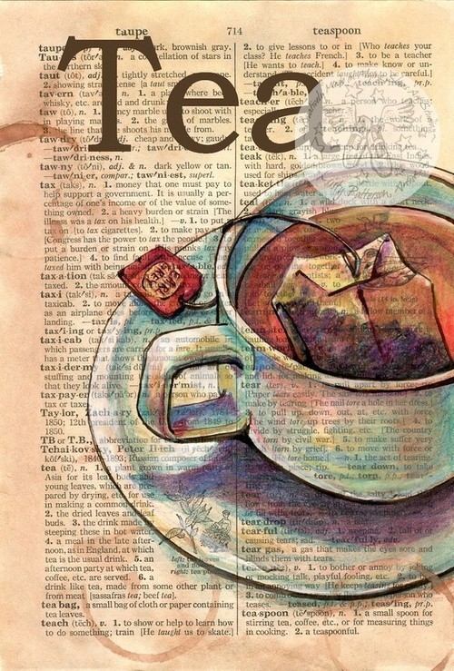 simple-and-earthy:  ..confessions of a BOOK addict.. / Tea Book on We Heart It. weheartit.com