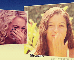 arthurdopramim:  Ana terra sobre sua irmã, Lua blanco.