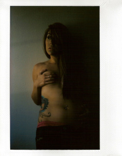 Andrea Janelle shot by Timothy PatrickFuji Instax 210