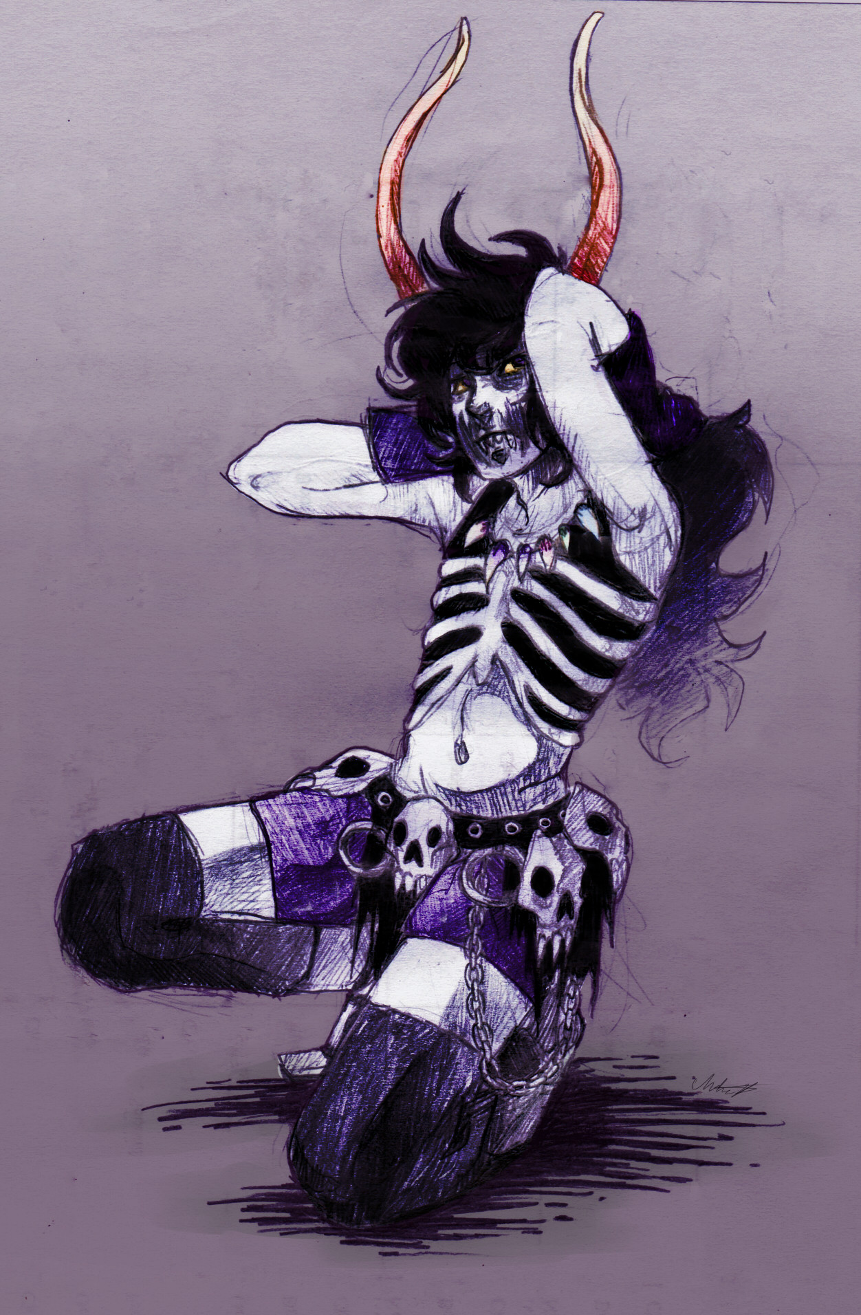 decomposeinblack:  this was my headcanon for kurloz before he was introduced omfg