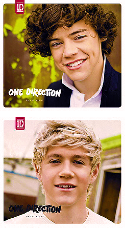 oliveyoukimmismiles:  One Direction: Up All Night/ Take Me Home CD Covers 