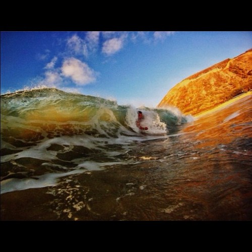 Yeah finally got me catching a wave at Sandys!!!! Eh just cause its not 10 feet doesn&rsquo;t mean I