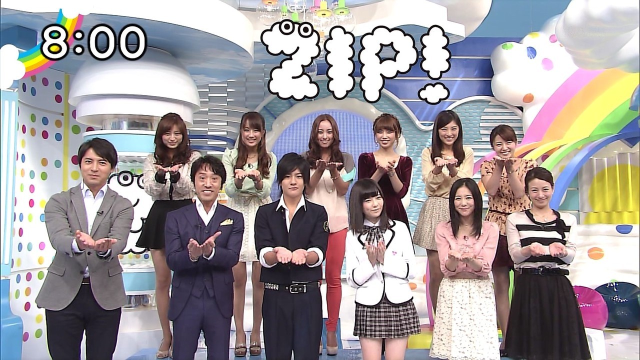 team4-ever:  島崎遥香 Part.1　＠ZIP!(2012.10.11)