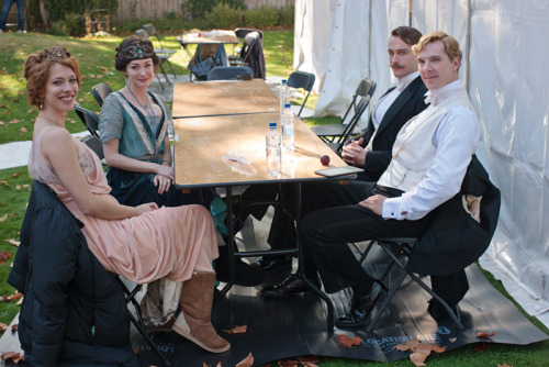 abigwhitewolf: Parade’s End behind the scenes!