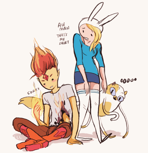 lowlighter:  I’ve always loved Finn and Flame Princess’s relationship. and even MORESO natazilla’s flame prince design. A WHOLE COMIC BOOK HOW WAIT 
