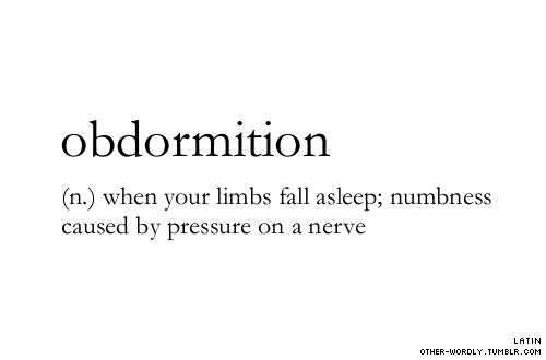other-wordly:  pronunciation | ob-dor-‘mi-shun submitted by | madgirlintheblog