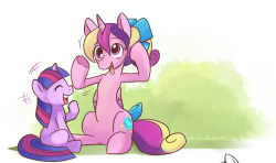 twilightsparklesharem:  (via foal-sitter Cadance by *Ende26 on deviantART)  *DIABETIC SEIZURE*