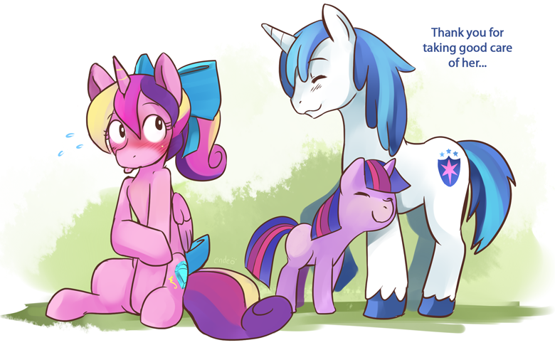 twilightsparklesharem:  (via foal-sitter Cadance by *Ende26 on deviantART)  *DIABETIC