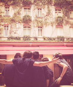 dailyonedirection:  The boys doing promo in Paris 
