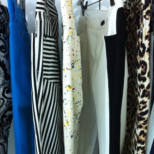 teenvogue: Spring denim at Alice + Olivia Photographed by Naomi Nevitt
