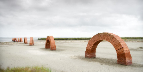 Land Art.
Obras de Andy Goldsworthy, Richard Serra, Anish Kapoor (el de la basura olímpica de Londres), Neil Dawson.