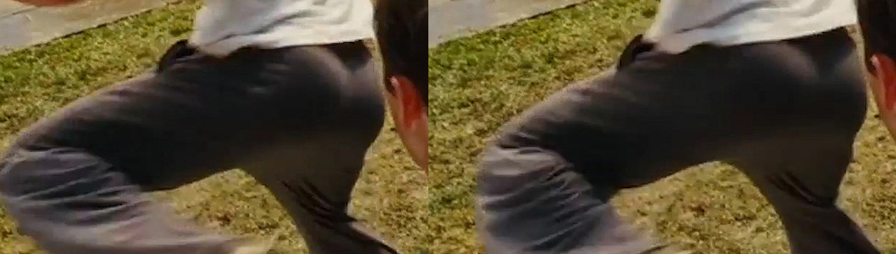 Taylor Lautner&rsquo;s ass.