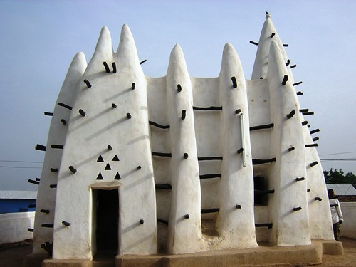 komalantz: Moschea saheliana - regione dei Lobi. Ghana, Alta Occidental, Siriyiri.