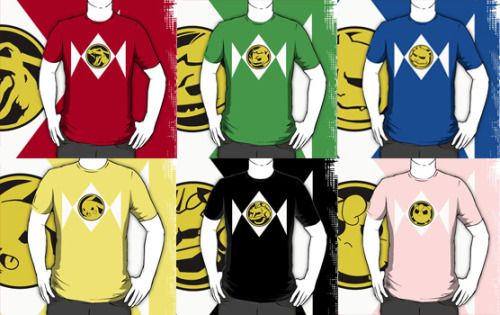 snippyfox:  Poke Ranger Newsflash and Giveaway  First of all, the White Poke Ranger is now ready to join his comrades in battle!  Second, Poke Ranger shirts are now also available at Spreadshirt for ม.90. The quality won’t match that of Redbubble,