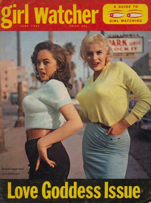 cryptofwrestling:  Girl Watcher Magazine (1959) 
