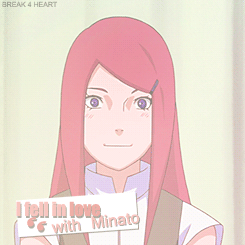 commanderkurama:   tokiiniame-deactivated20170913:  otp’s you can’t get enough of.↳ minato &amp; kushina   Lol you can just see Naruto in both of them. 