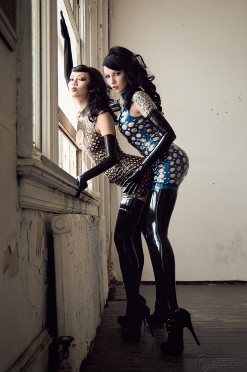 jerrybennettphoto: Double Your Pleasure Dresses: Collective Chaos Design Model/Hair/Styling: Jade Vi
