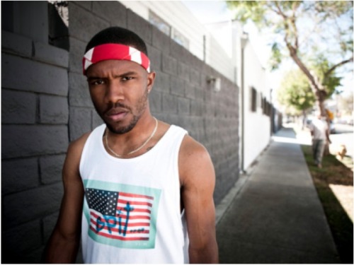 Out R&B artist, Frank Ocean.