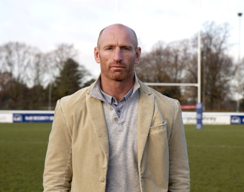 Porn Pics Out retired Welsh rugby player Gareth Thomas.