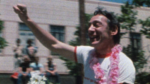 History making activist/politician, Harvey Milk.