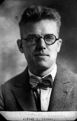 Groundbreaking Sexologist, Dr. Alfred Kinsey.