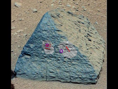 Scientists at the controls of NASA’s Curiosity rover report that its first chemistry tests of a Martian rock revealed a surprise: The Mars rock looks a lot like volcanic ones found on Earth.
Womp.