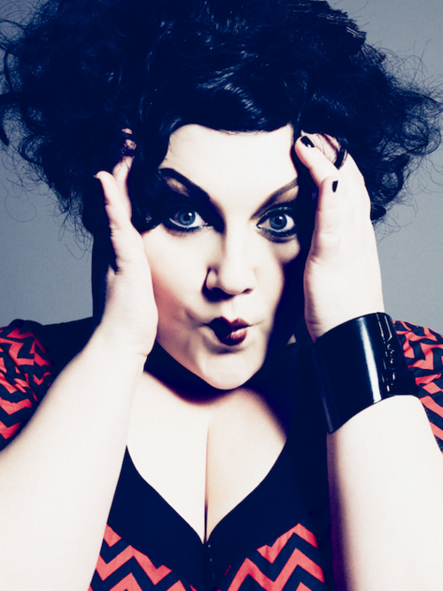Out musician, the beautiful Beth Ditto. adult photos