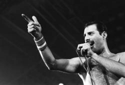 Out musician, Freddie Mercury.