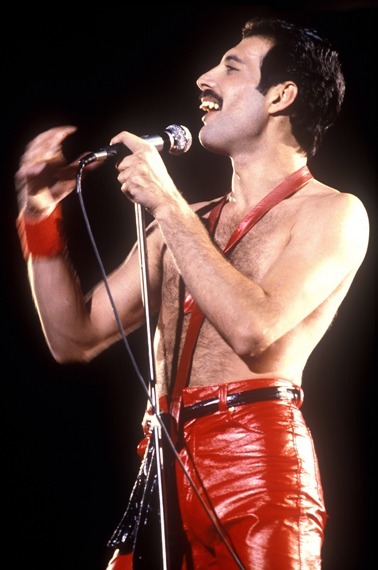 Out musician, Freddie Mercury.