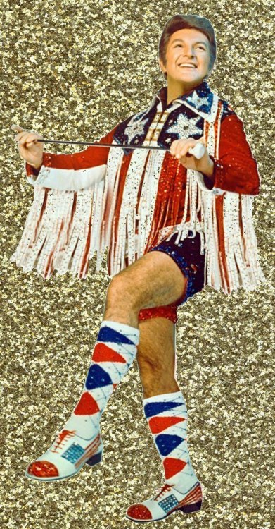 The legendary Liberace. I don’t know if he ever officially came out, but c'mon, did he really need to?